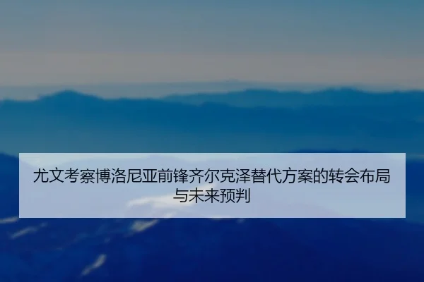 尤文考察博洛尼亚前锋齐尔克泽替代方案的转会布局与未来预判